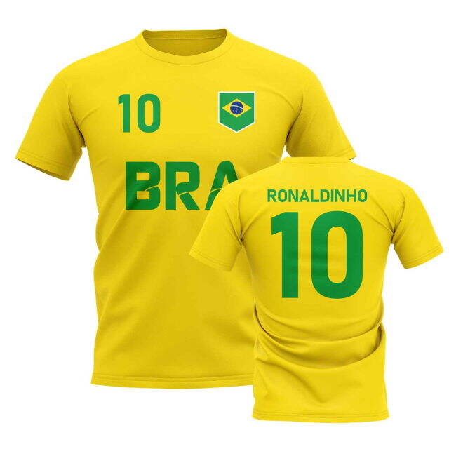 Authentic Brazil Jersey Ronaldinho