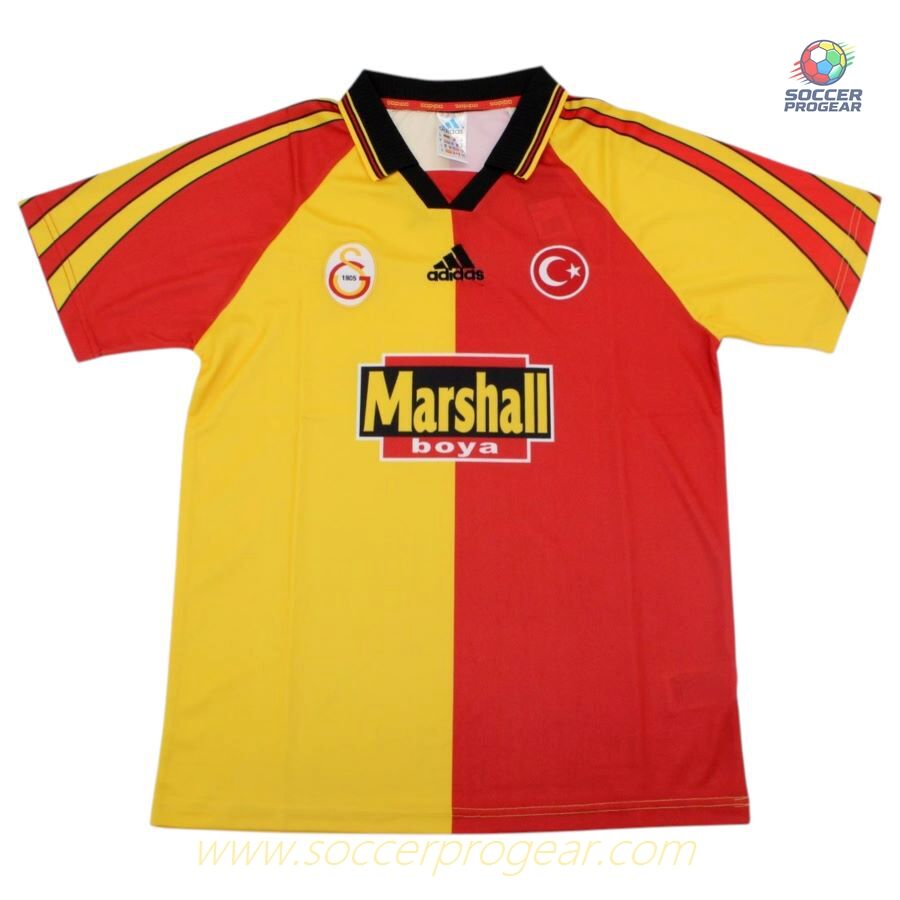 Galatasaray Home Soccer Football Shirt 1998 1999