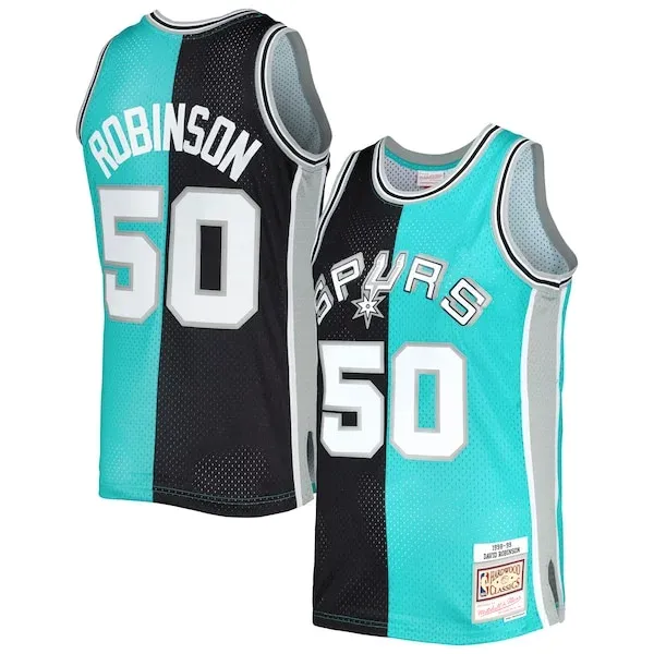 David Robinson SAS Swingman Jersey - official player-jersey - Black