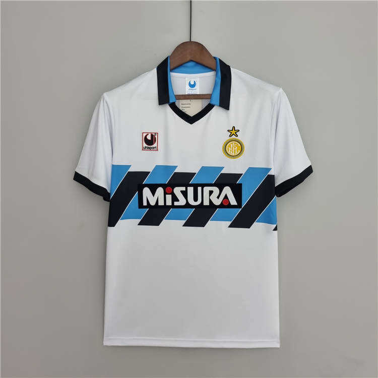 9091 Inter Milan Away Retro Shirt - Official Replica 8565