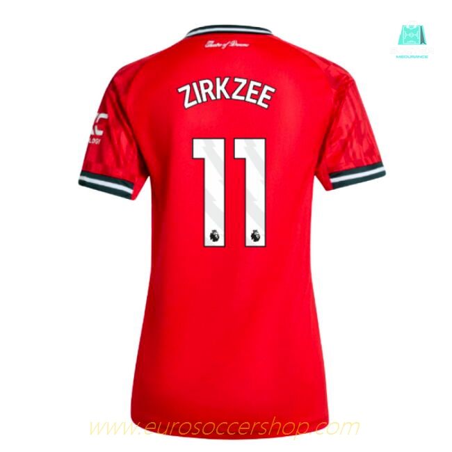 2025-2026 Man Utd Home Shirt (Womens) (Zirkzee 11)