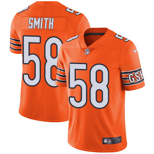 High-Quality NFL Chicago Bears #None Orange None Limited Jersey