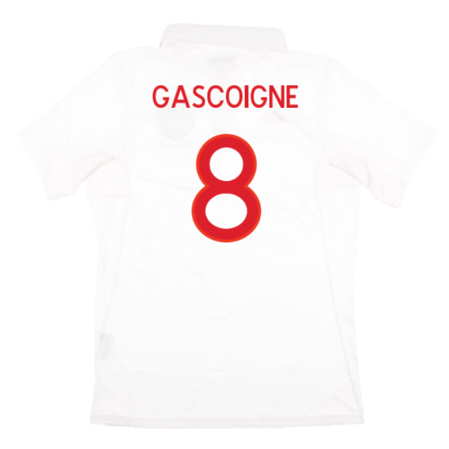 Professional Style England Home Pro Shirt 2010-2011 (Gascoigne 8)