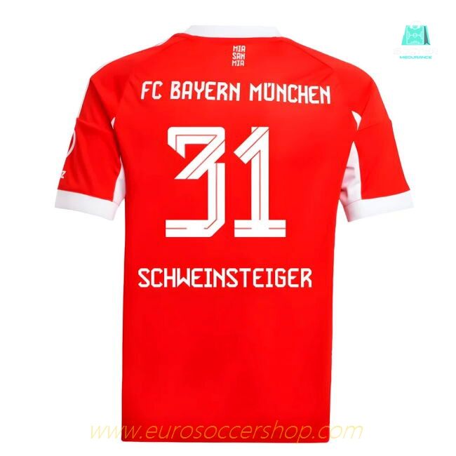 2025-2026 Bayern Munich Home Shirt (Kids) (Schweinsteiger 31)