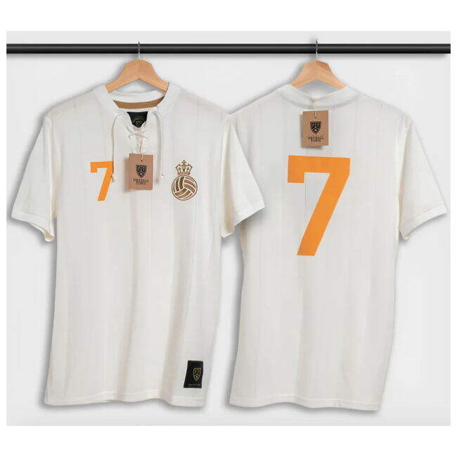 Madrid Retro Shirt with Laces La Corona Jersey - Team - Best- ProLevel