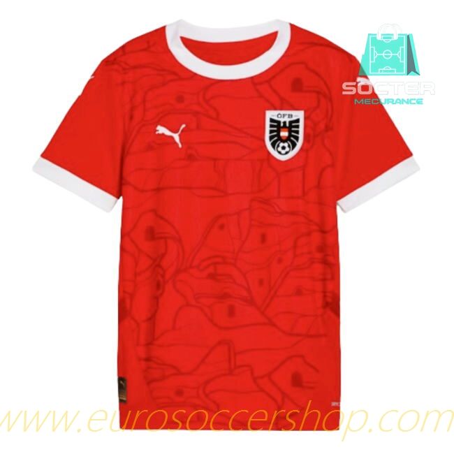 2024-25 Collection Austria Official Home Shirt Children (Alaba 8)