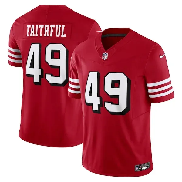 Performance San Francisco 49ers Limited Jersey - Premium Scarlet NF...