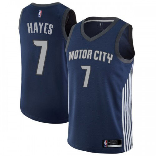 DET Killian Hayes #7 Elite 2024 City NBA Swingman Jersey Green