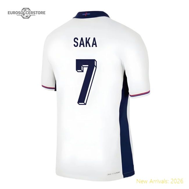 Elite England 2024-2025 Official Home Jersey Breathability