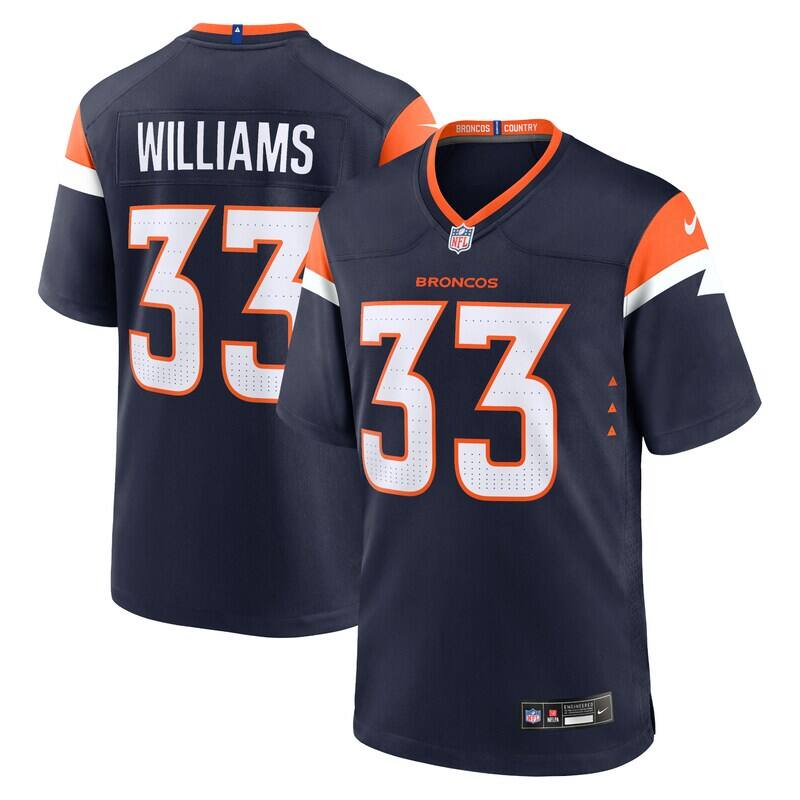 None Javonte Williams Denver Broncos Great Value Authentic Jersey