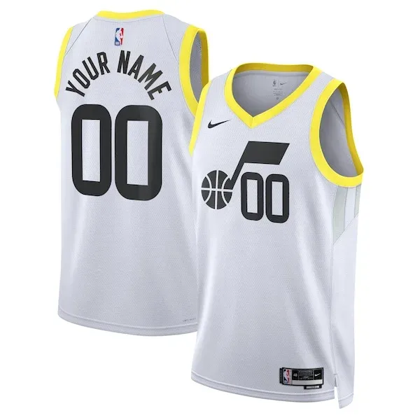 Utah Jazz UTA Swingman Jersey - modern Basketball - White sports