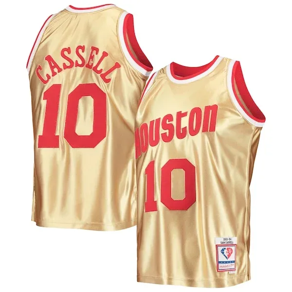 Sam Cassell HOU Swingman Jersey - trendy exclusive NBA basketball
