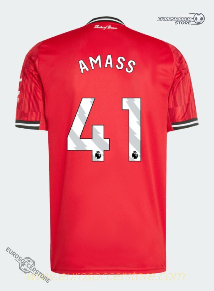 AMASS 41 Home Jersey for Manchester United 25-26 Season
