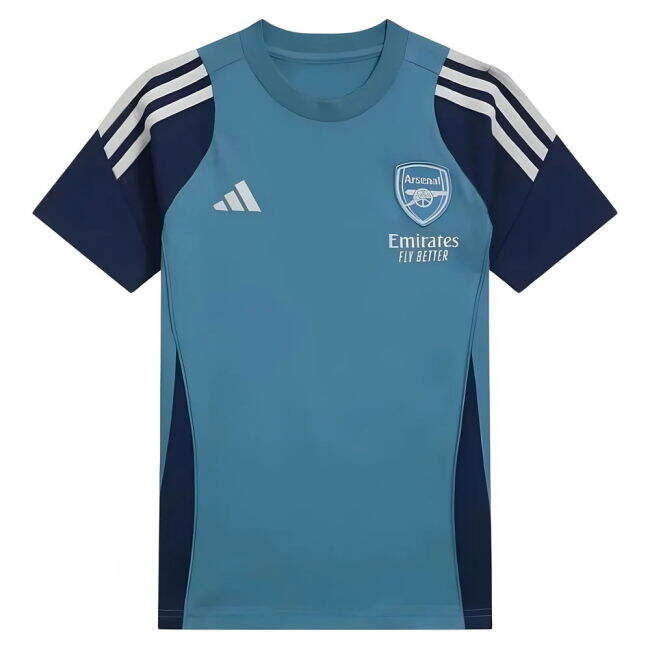 Arsenal Official Training Football Shirt 2025-20 L S Kids