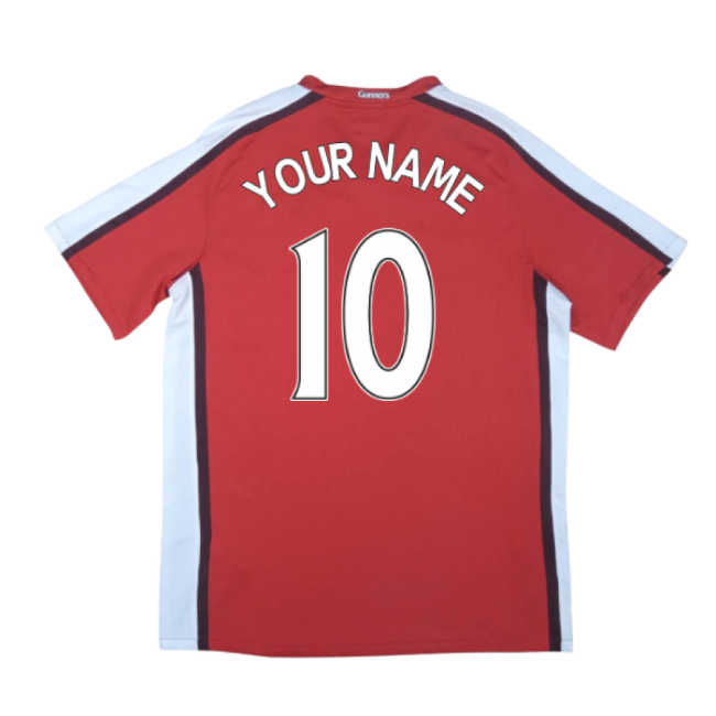 2008-20 Arsenal Home Football Shirt Name & Number L M S