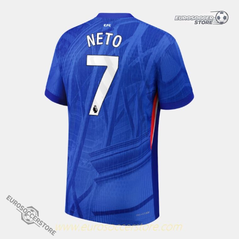 Chelsea 25-26 Home Jersey (Player Version) with NETO 7 Printing