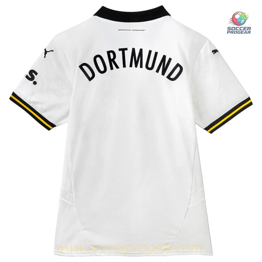 BVB Dortmund Third Youth'sren's Soccer Jersey 2024-2025 Season