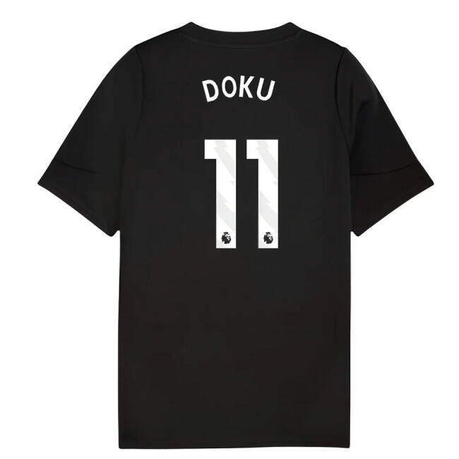 Man City Verified 2025-2026 Man City Training Jersey (Black) - Kids...