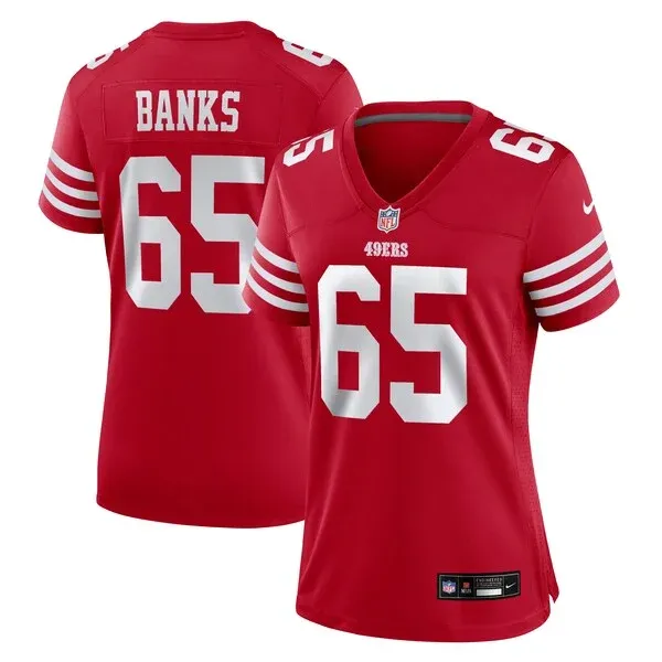 San Francisco 49ers Game NFL Jersey - Scarlet | Elite Football Apparel