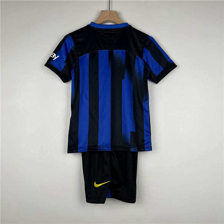KIDS INTER MILAN 2324 HOME BLUE FOOTBALL KITShirtShorts - Official