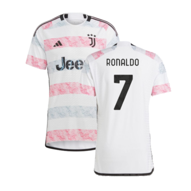 2023-2024 Juve Away Shirt (RONALDO 7) UV Protection Antibacterial