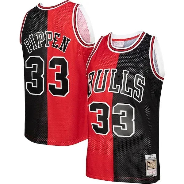 Scottie Pippen CHI Swingman Jersey - retro Basketball - Red NBA