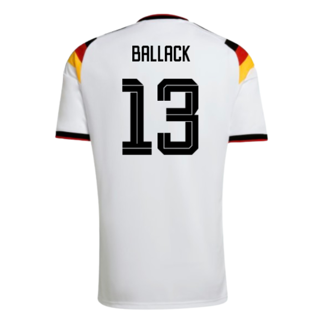 Ballack 13 Fan Quality Germany Home Supporter Kit (Adults)
