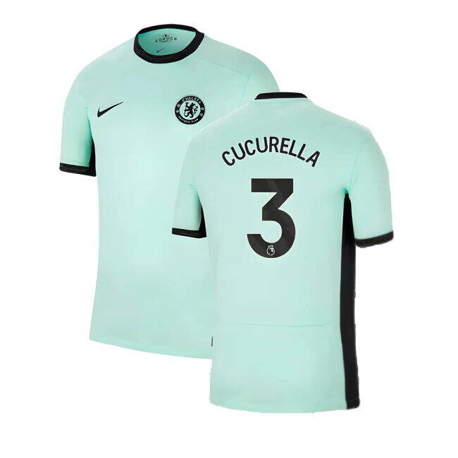 retro 2023-2024 Chelsea Third Shirt (Cucurella 3)