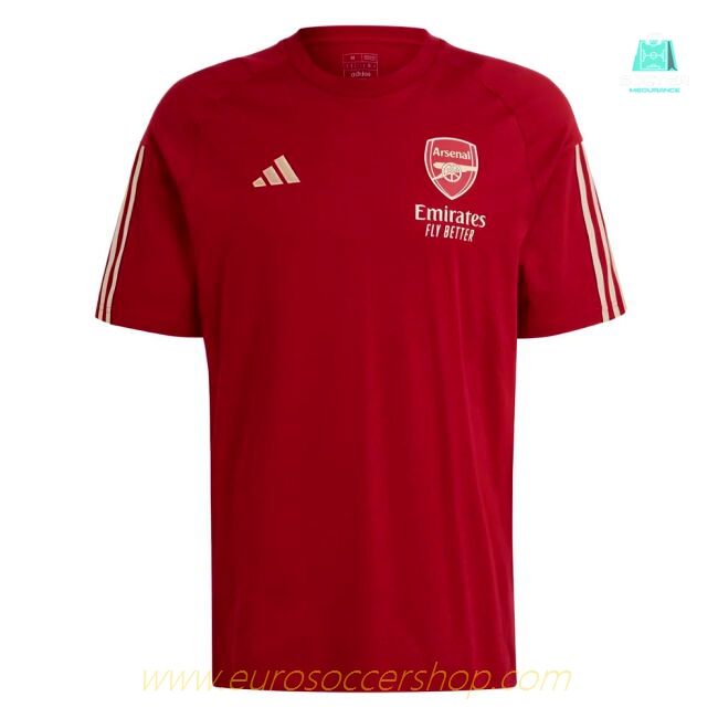 2023-2024 Arsenal Training Tee (Red)