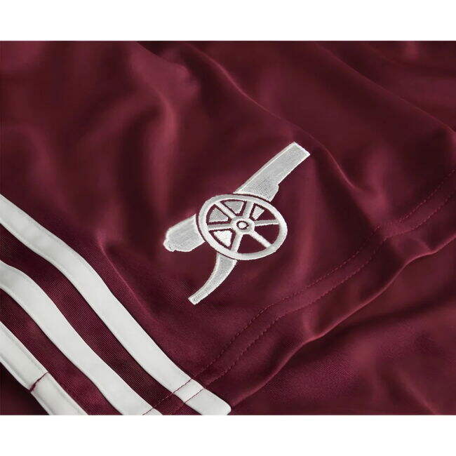 2025-2026 Arsenal Third Shorts (Burgundy)