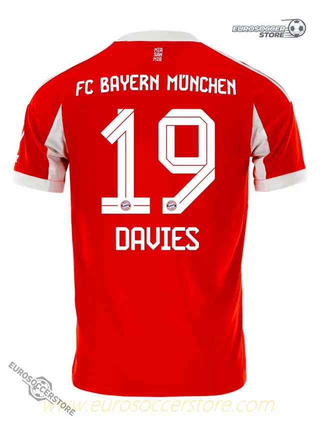 Bayern Munich 25-26 Home Jersey Davies 19