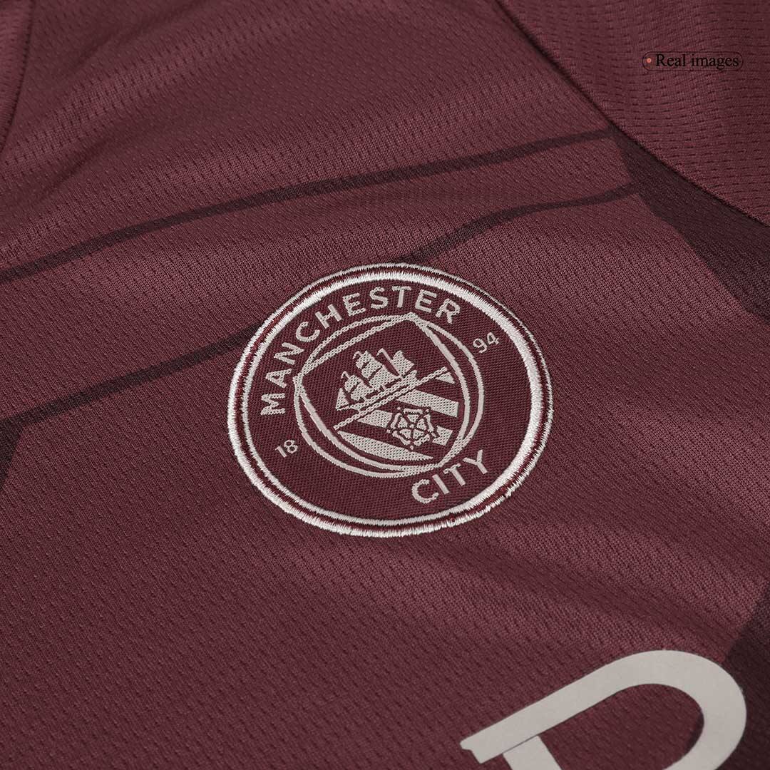 Manchester City Third Away Kids Soccer Jerseys Kit