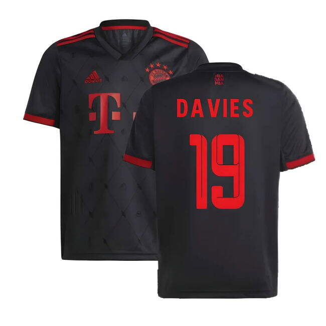 Premium Bayern Davies #19 Top Tier Avid New Release Fan Jersey
