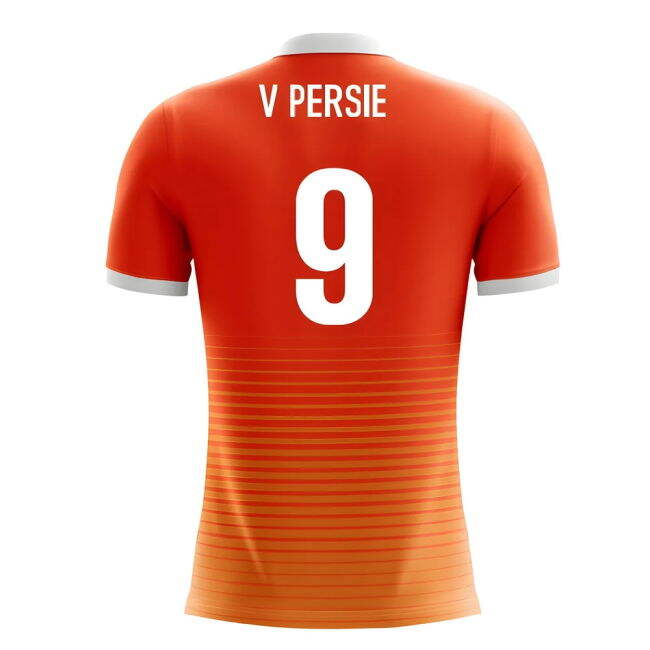 Kids 2025-2026 Holland National Team Home Strip (Persie 9)