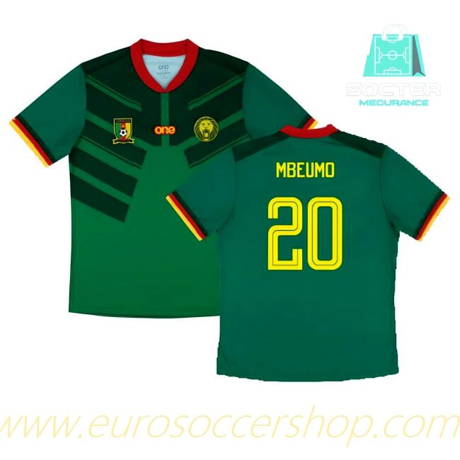 2022-2023 Cameroon Home Kit High Quality (MBEUMO 20)