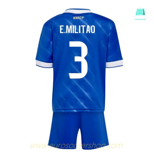 2025-2026 Real Madrid Third Youth Kit (E.Militao 3)