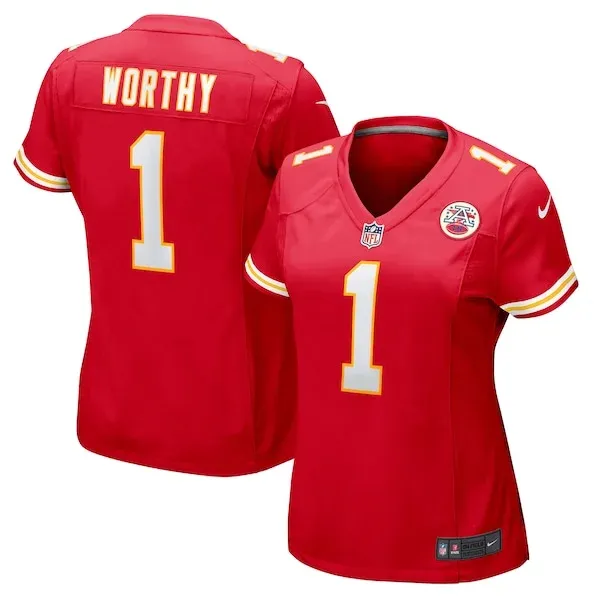 Kansas City Chiefs Game Football Jersey - Red  | NFL fan gear