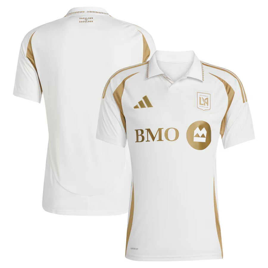 Fan Version Men's LAFC White 2025 Away Authentic Kit