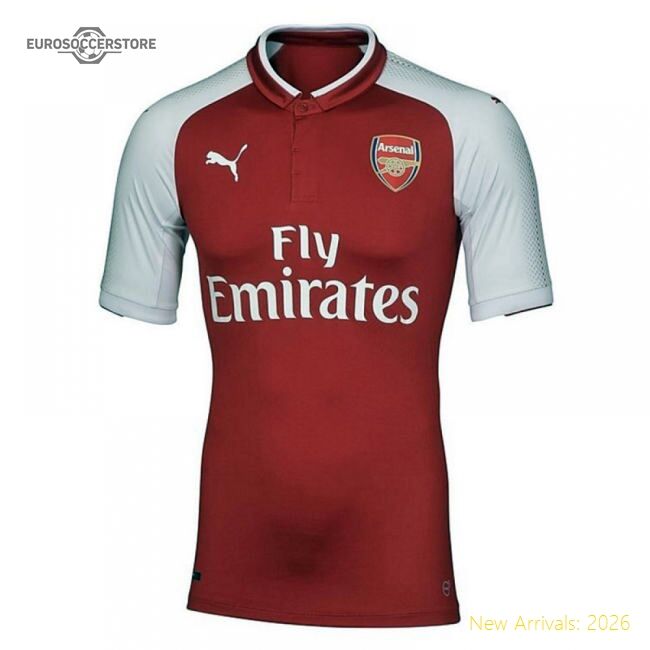 2017-2018 Arsenal Home Shirt (puma Authentic Football) - Ultimate Fan