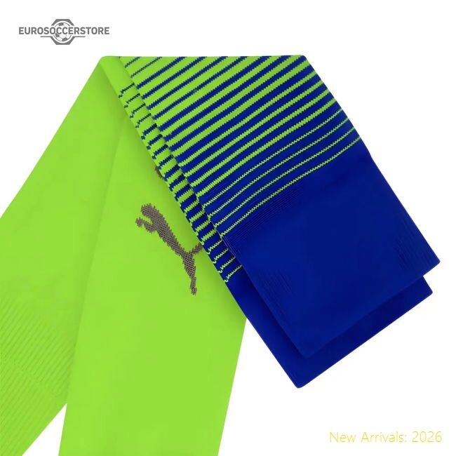 Authentic 2025-2026 Man City Third Socks (pro Green) - Premium