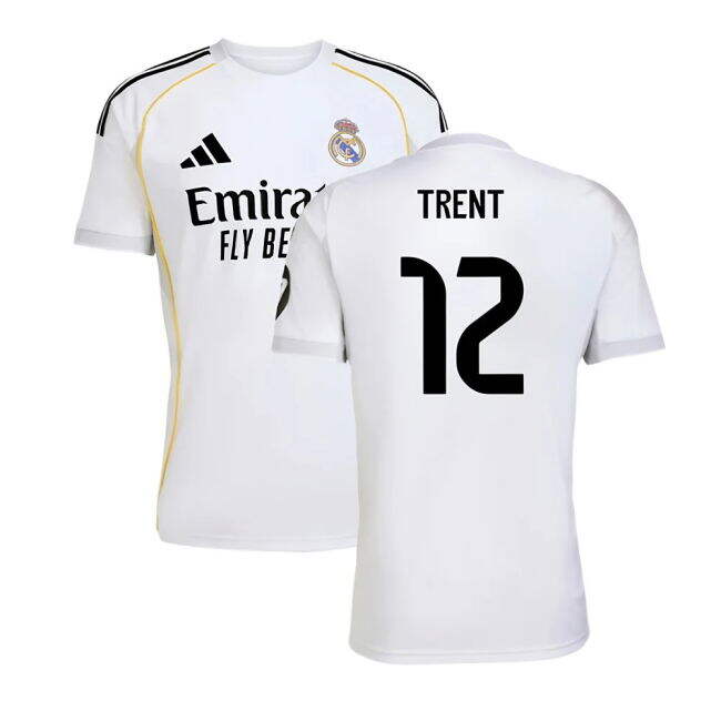Trent 12 Unique Limited Quality Real Madrid Home Exclusive Kit