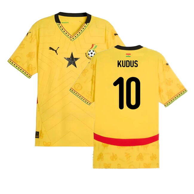 Ghana Pro Away Pro Shirt 2024-2025