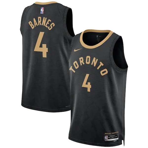 Scottie Barnes TOR Swingman Jersey - authentic modern - Black