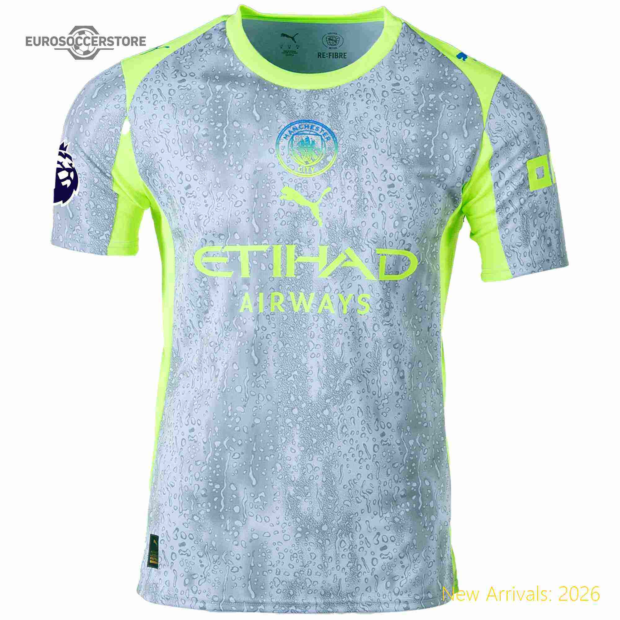 Kids Premium-quality Mci Goal-scoring Machine Third Jersey 2023