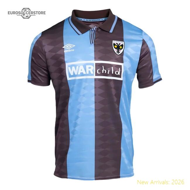 Authentic 2024-2025 Afc Wimbledon Away Shirt - Premium Quality Baby