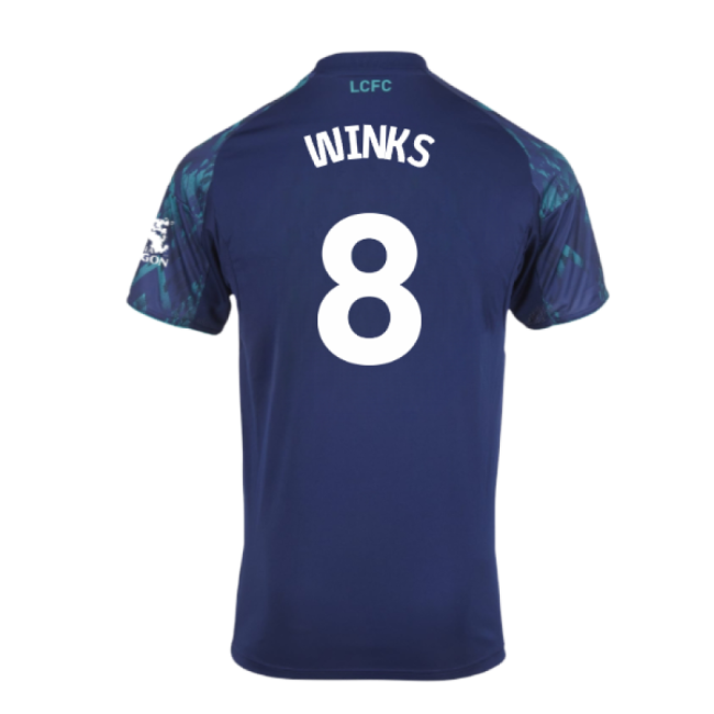 High-Quality Original 2025-2026 Leicester City Away Shirt (Winks 8)