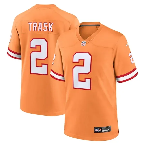 None Game NFL Jersey - Orange | Authentic Football Apparel | NFL Footb