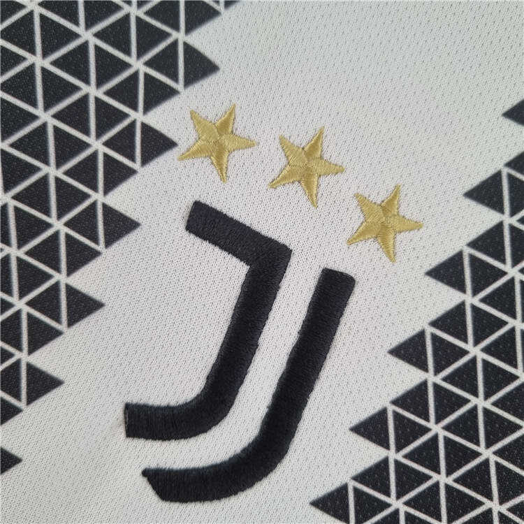 2223 Juventus Home WhiteBlack Soccer Jersey Football Shirt - Official