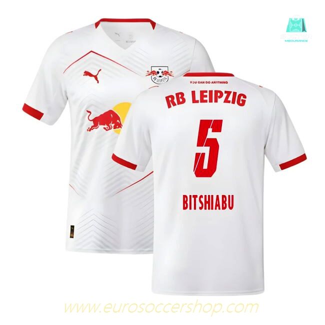2025-2026 Red Bull Leipzig Home Shirt (Bitshiabu 5)