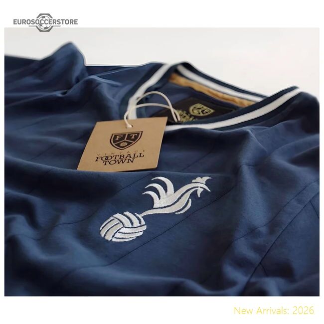 Thfc The Cockerel Away Retro Football Shirt - Official Edition